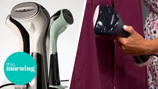 Propress MINI Clothes Steamer  MustHave Household Gadgets  This Morning on ITV [upl. by Bergeman935]