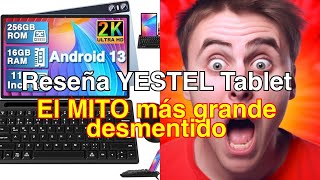 Reseña de la tablet yestel 11 pulgadas android 13  ¡la mejor opción en amazon [upl. by Eckblad]