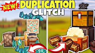 2 BEST Diamond And Netherite Duper Glitch Farm for Minecraft 121 Bedrock amp Pocket Edition [upl. by Ayanat676]