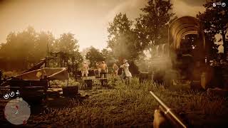 Showdown with Lemoyne Raiders RDR2 [upl. by Sakovich823]