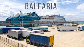 Balearia Ferry Abel Matutes Inside Tour [upl. by Nrubua503]