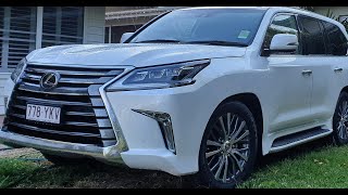 Lexus LX450d start upoverview [upl. by Blanka]