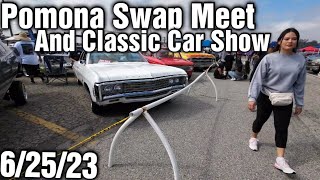 Pomona Swap Meet and Classic Car Show 》62523 [upl. by Aissatsan847]