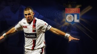 Karim Benzema ● Olympique Lyonnais ● 20052009 [upl. by Aerdnaz343]