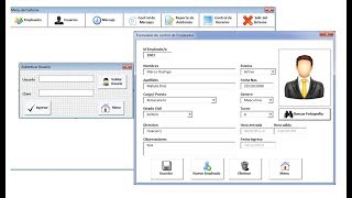 Sistema Control de Personal Asistencia y Planilla Excel  System Control of Personnel Assistance [upl. by Elyl]