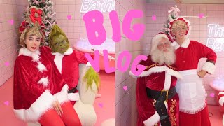 OUR LAST VIDEO OF THE YEAR  grwu the grinch  ice skating  Sophia and Cinzia [upl. by Nesilla851]