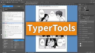 TyperTools Photoshop typeset extension [upl. by Ahsikal22]