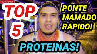 š”´Top 5 de Proteinas 2023 š¨‘ MEJORES proteinas para aumentar masa muscular š š¨‘š”GLUTEOS Proteinaš”ā¯¤ļø¸ā… [upl. by Linetta]