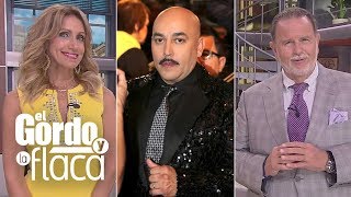 Así Lupillo Rivera lima asperezas tras enfurecer contra El Gordo y La Flaca [upl. by Aileda904]