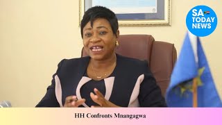 HH Confronts Mnangagwa [upl. by Otxilac246]