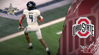 2024 AllAmerican Bowl Ohio State commit Jeremiah Smith scores game’s first touchdown  NBC Sports [upl. by Salvatore]