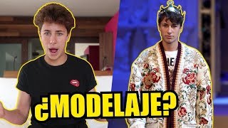 ¿Qué se siente caminar junto a SUPER MODELOS en una pasarela  Juanpa Zurita [upl. by Lemert]