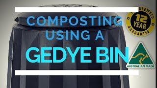 What goes into making compost Gedye Compost Bins [upl. by Iz]