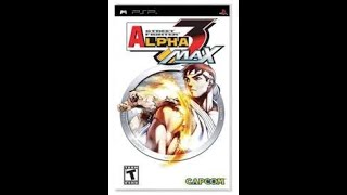 STREET FIGHTER ALPHA 3 MAX PSP  SEJA BEM VINDO [upl. by Philine]