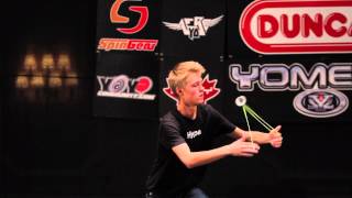 YoYoFactory Presents 2012 World YoYo Contest 1A 6th Gentry Stein [upl. by Anyotal]