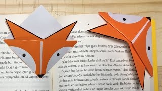 Tilki Kitap Ayracı Nasıl Yapılır [upl. by Eilama]