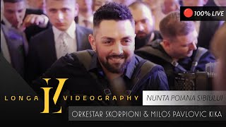 Orkestar Skorpioni amp Milos Pavlovic KIKA ✅ Live❌ Nunta Poiana Sibiului  Andreea amp Ghita Dioane✅2023 [upl. by Ogeid]