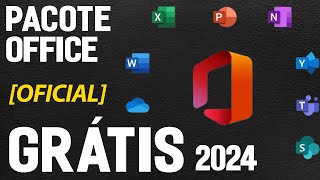 COMO BAIXAR E INSTALAR O MICROSOFT OFFICE GRÁTIS OFICIAL COMPLETO 2024 [upl. by Peder]