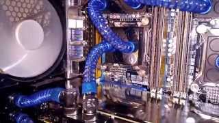 Watercooled workstation  Dual Xeon Quadro M6000 Quadro K6000 [upl. by Doownel549]