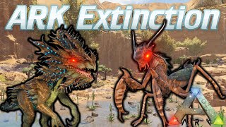 VELONASAUR TAME amp MANTIS OP DESERT DOME  ARK Survival Evolved Extinction DLC Ep 7 [upl. by Suiratnauq660]