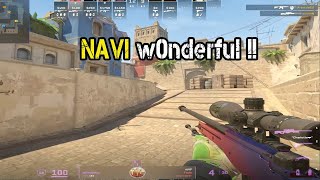 NEW NAVI AWPER  w0nderful🔥 FACEIT MIRAGE  31 KILLS [upl. by Sunil69]