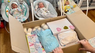 The Most Insanely HUGE Reborn Box Opening Ever Wow 😮 [upl. by Shiau]