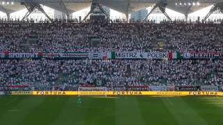 LEGIA sandecja 20 Rzeki przepłynąłem góry pokonałem [upl. by Assiruam]