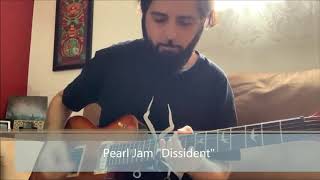 Pearl Jam  Dissident Guitar PlayThrough Mike McCready [upl. by Nikoletta]