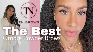 OMBRE POWDER BROWS  The Process [upl. by Tessie]