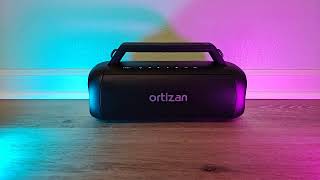 Ortizan M12 Bluetooth Speaker Sound Demo [upl. by Yesac]