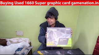 Hindi  Shopping through gamenationin  My experience with used graphic card [upl. by Oiril]