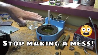 Lapidary 101  HOW TO Remove your stone from a dop stick [upl. by Torry]