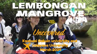 4K Mangrove explore  Kayak in Lembongan Bali UNUD FKP amp Kwansei Gakuin University [upl. by Nilyac]