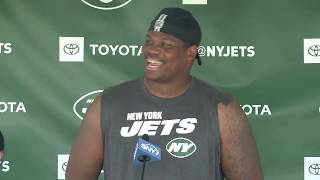 Quinnen Williams interview “I’m going to play with myselfin Maddenquot  Jets Press Conference [upl. by Aryan944]