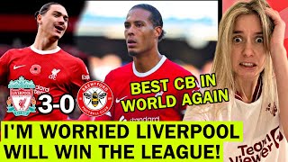 I Hate This Van Dijk Is BACK Liverpool 30 Brentford Reaction [upl. by Olegnaid821]