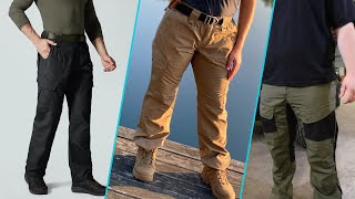 Top 10 Tactical Pants For Men On Amazon [upl. by Lemon990]