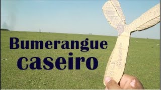 Bumerangue caseiro [upl. by Aihsenod]