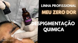 Despigmentação química  linha meu zero dor [upl. by Candice887]