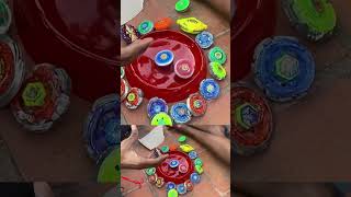 Beyblade battle First match  Metal Beyblades vs Burst 💥beyblades Fight in Real Life  Tamil Toys [upl. by Kcirddes]