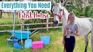 Everything You Need For Your First Horse  Beginner Series [upl. by Lunnete]