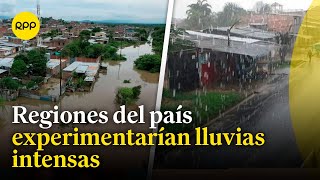 Fenómeno El Niño Regiones del país experimentarían lluvias intensas [upl. by Aihsotal]