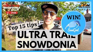 Top 15 tips for Ultra Trail Snowdonia UTS 50k from winner Tom Evans plus WIN his £150 sunnies [upl. by Viquelia]