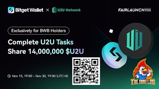 Airdrop Bitget Wallet Fair Launchpool  Ăn chia 140000 U2U  The Anh LDA [upl. by Knah]