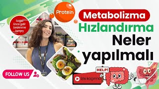 METABOLİZMAYI HIZLANDIRAN BESİNLER [upl. by Avlem660]