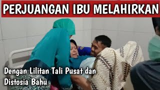 PROSES MELAHIRKAN NORMAL ANAK PERTAMA  PERSALINAN DENGAN LILITAN TALI PUSAT [upl. by Orest]