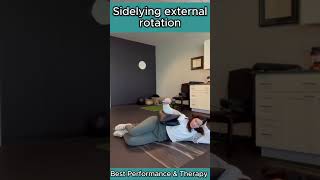 Sidelying external rotation [upl. by Hajar]