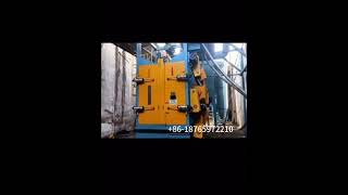 Hook Shot Blasting Machine Double Hook Shot Blast Machine Hanger Shot Blasting Machine [upl. by Ahsikin956]