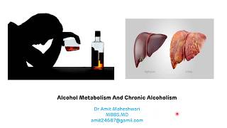 Alcohol Metabolism  Chronic Alcoholism  Biochemical Changes Occurring Due to Alcohol [upl. by Mukul]