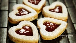 Linzer Cookies Recipe [upl. by Donall116]