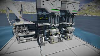 Space Engineers  AiEnabled Grid Pathing Update [upl. by Slyke]